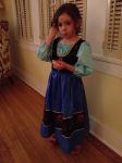 Molly as Anna from Frozen